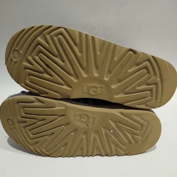 Ugg Stellar Sequin Classic Boot Purple Pink 1112244K Girls 5 - Picture 7 of 9